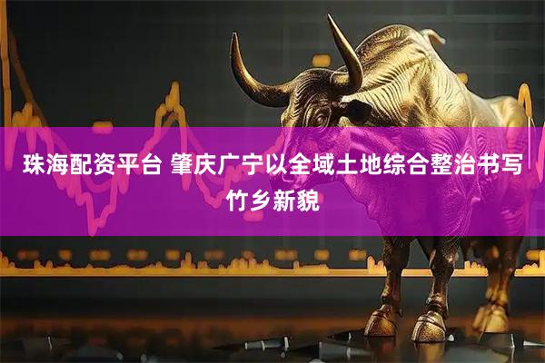 珠海配资平台 肇庆广宁以全域土地综合整治书写竹乡新貌